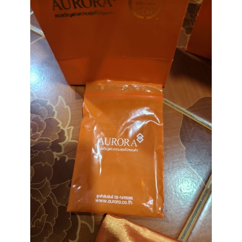 ถุงซิปล็อค aurora ถุงทอง
