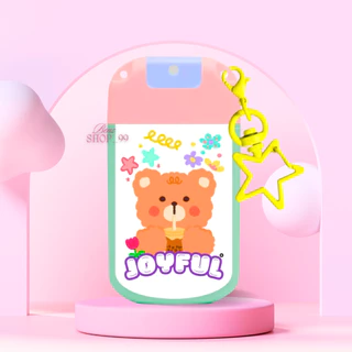 ขวดสเปรย์แอลกอฮอล์พกพา Happy Star ขวดสเปรย์ ห้อยกระเป๋า สุดน่ารัก พร้อมส่ง‼️