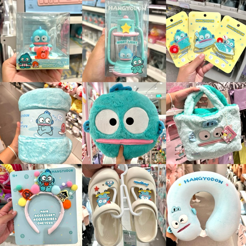 MINISO & HANGYODON รวมสินค้าน้อง (รองเท้า,หมอน,ที่คาดผม,ผ้าห่ม,ที่ติดโทรศัพท์,โคมไฟ) ของจริงน่ารัด พร้อมส่งลิขสิทธิ์แท้