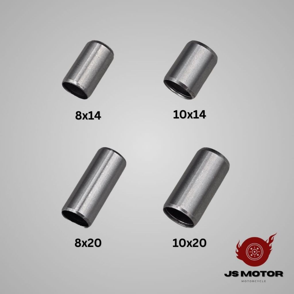 [5ชิ้น/10ชิ้น] บูชเสาเสื้อ 8x14mm / 8x20mm / 10x14mm / 10x20mm บูทเสาเสื้อ