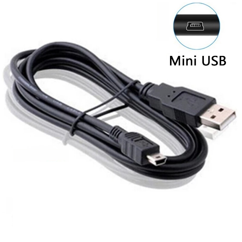 สายMini USB สายชาร์จ V3 Mini Usb 1 เมตร 480Mbps 5 Pin B สําหรับกล้อง โทรศัพท์ Mp3