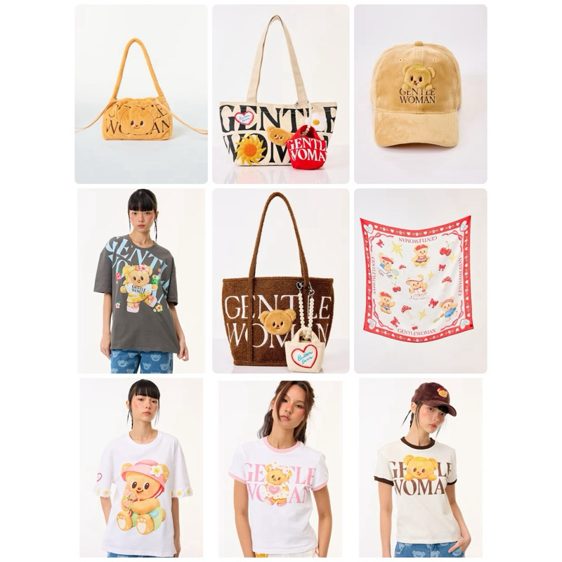 GENTLEWOMAN🌈มีโค้ดลด30% Butterbear Collection   ของแท้100%