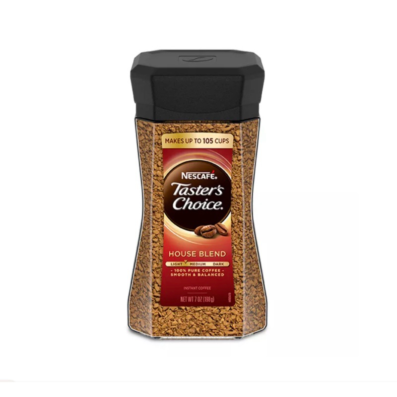 Nascafe Tescafé Taster's Choice Instant Coffee,House Blend  Light14 oz 397g กาแฟเทสเตอร์ชอยส์ หิ้วมา