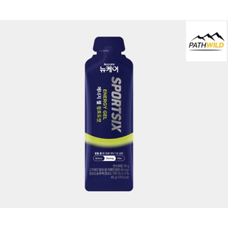 Sportsix Energy Gel เจลให้พลังงาน พกพาง่าย รสชาติดี ไม่หนืด ดูดซึมง่าย ขนาด 45 กรัมให้พลังงาน 120 kcal แบบ1ซอง
