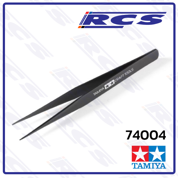 TAMIYA 74004 STRAIGHT TWEEZERS ที่หนีบปากคีบปลายตรง