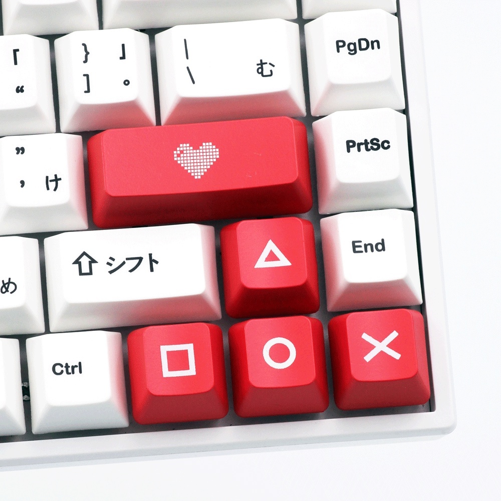 Custom Keycaps OEM Profile สำหรับปุ่ม Esc, Enter, WASD และ Arrow Key สำหรับคีย์บอร์ด Mechanical