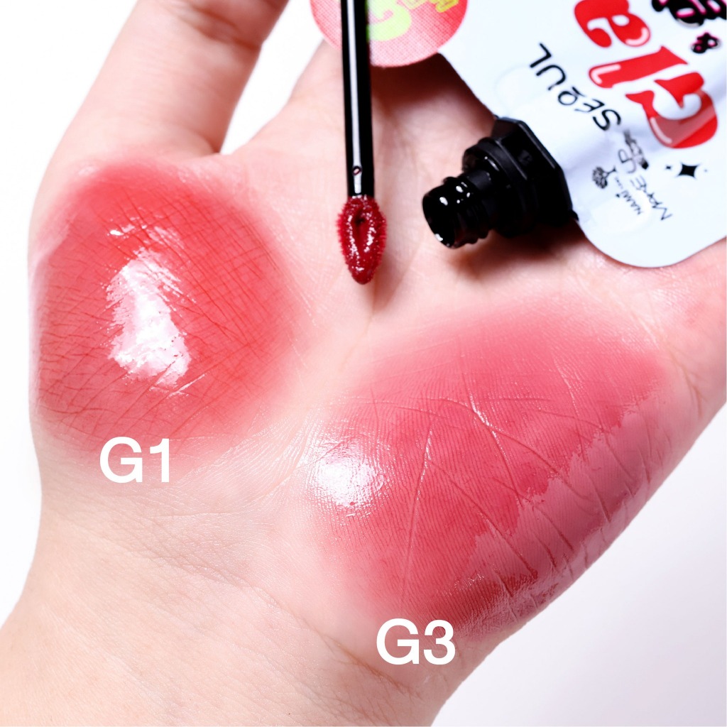 (1ซอง) ลิปทิ้นท์ปากวาว นามิ Nami Glass & Glow Moisture รูปที่ 6