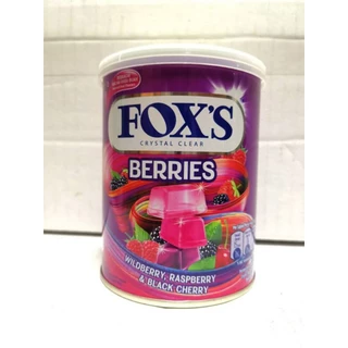 Fox's ฟรุตส์ตี้ แคนดี้ 180กรัม มิ้นท์ เบอร์รี่ 170กรัม ลูกอมรสผลไม้