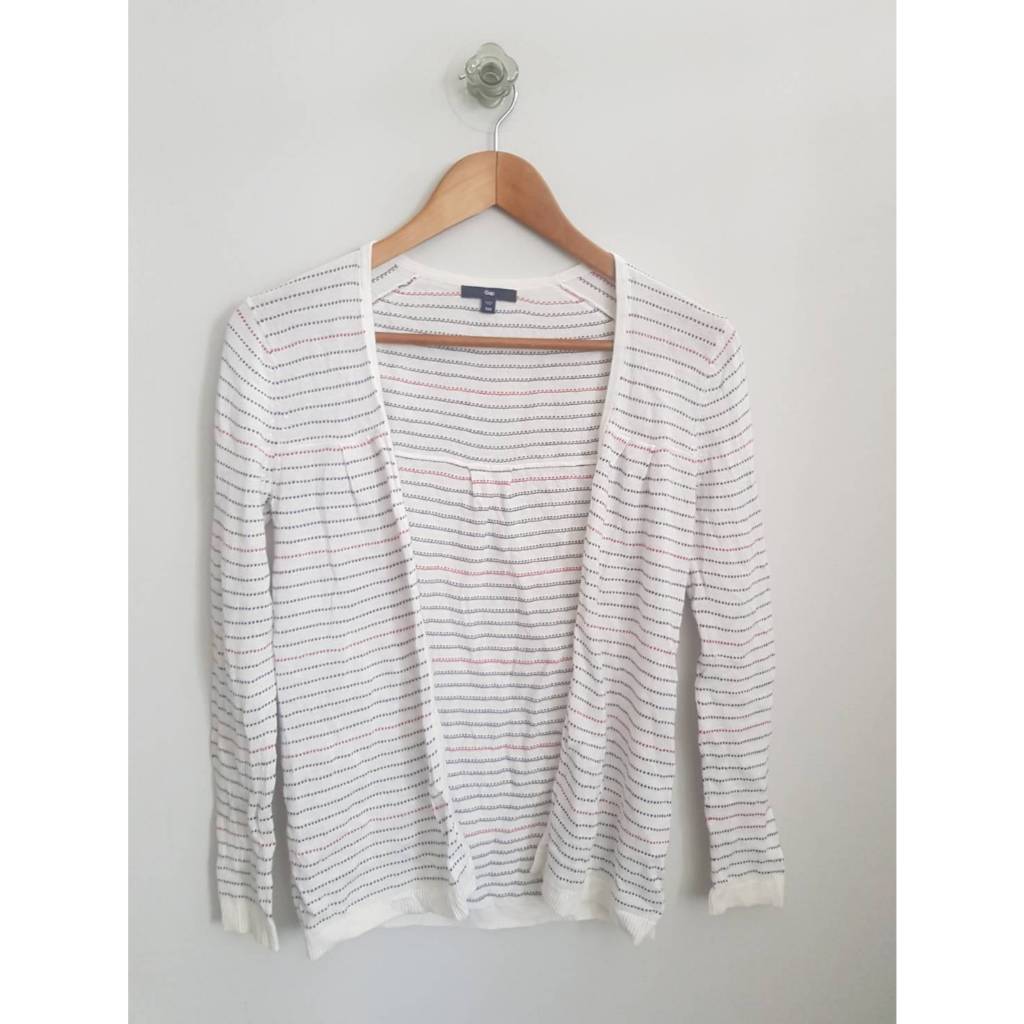 เสื้อคลุมผ้าคอตตอนทรงเปิด Gap XXS 32/24