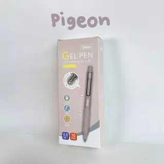 (1กล่อง/10ด้าม) ปากกาเจลหัวลูกลื่น 2 ชั้น Oniso Gel Pen 0.5 MM กับ Oniso Cosy