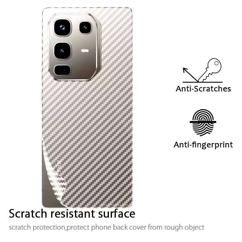 Infinix Note 50X/Infinix Note 50/Infinix Note 50 Pro/Infinix Note 50S(ส่งในไทย)ฟิล์มหลังลายเคฟล่าInf