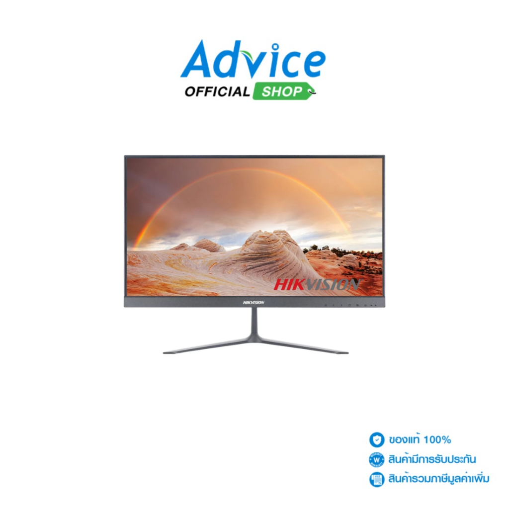 HIKVISION MONITOR (จอคอม) 21.5'' DS-D5022F2-2V2 (VA, VGA, HDMI) 100Hz - A0169180