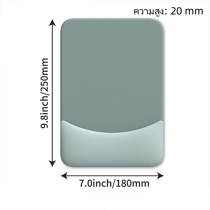 แผ่นรองเมาส์ บรรเทาปวด Gaming Mouse Pad ซิลิโคนพยุงข้อมือ ทำความสะอาดง่าย กันลื่น สำนักงาน เล่นเกม ที่รองเมาส์ ราคา ถูกที่สุด ดีลบีเคเค แกลเลอรีภาพที่ 9