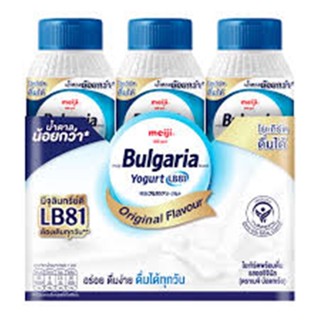 เมจิ บัลแกเรีย โยเกิร์ตพร้อมดื่ม รสธรรมชาติ 150 มล. x4