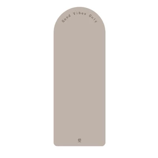 LIYAMAT-[แถมสายรัดเสื่อโยคะ]เสื่อออกกำลังกายสไตล์ minimal เสื่อโยคะ หนึบPremium PU+ Natural rubber