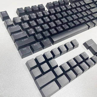 คีย์แคปตัวอักษรไทย OEM Profile วัสดุ ABS พิมพ์ไฟได้ ใช้ได้กับ Mechanical Keyboard หลายขนาด ทนทาน สวยงาม