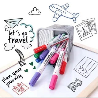 STABILO ปากกาไวท์บอร์ด PLAN ชนิดหัวกลมและหัวตัด Whiteboard Marker Pen ลบออกง่าย ไม่มีกลิ่นฉุน (ราคาต่อ 1 แท่ง)