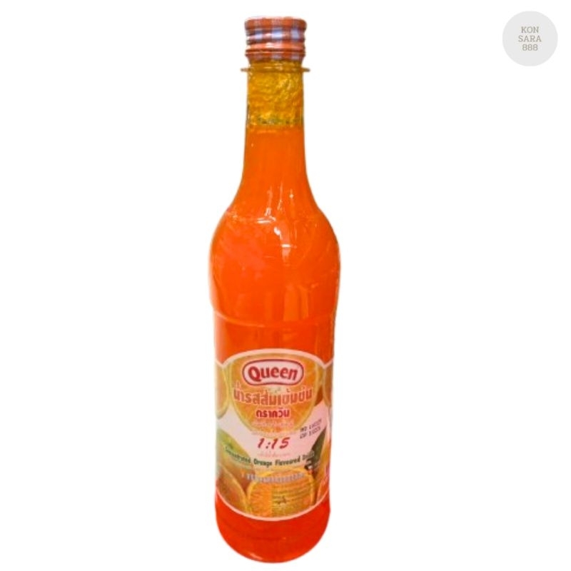 ควีน น้ำส้ม 730   ml 401367
