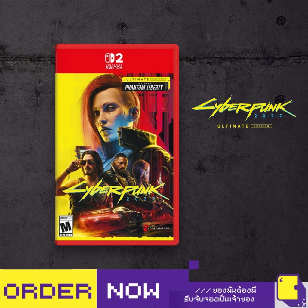 [+..••] พร้อมส่ง | NS2 CYBERPUNK 2077 [ULTIMATE EDITION] (เกม Nintendo Switch™2🎮)