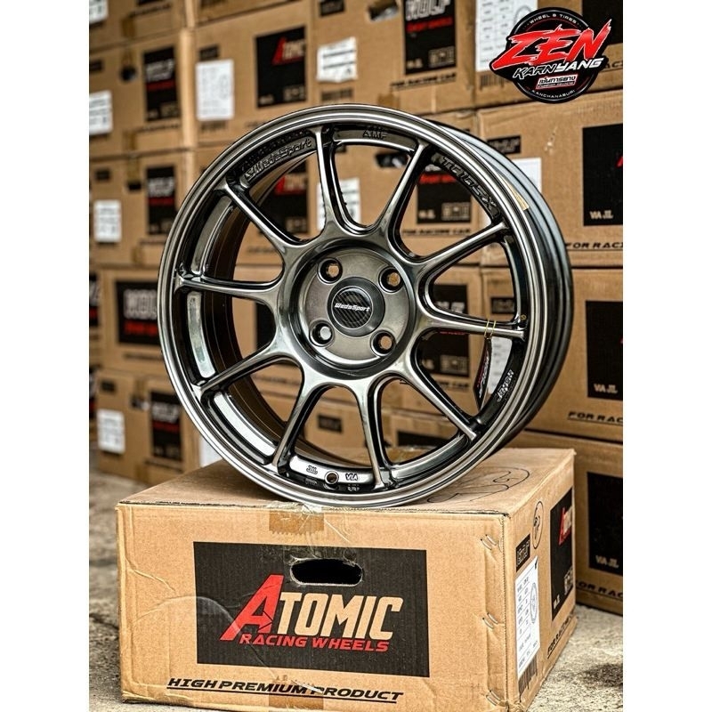 ล้อแม็กซ์ TC105X ขอบ16“ กว้าง7 ET35 PCD 4/100 สีHB (ราคา4วง)