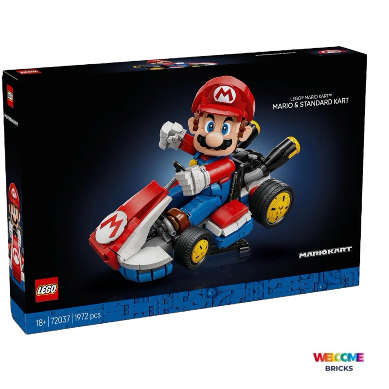 (พร้อมส่งค่ะ) Lego 72037 Mario Kart – Mario & Standard Kart สินค้าพร้อมส่งของแท้ 100%