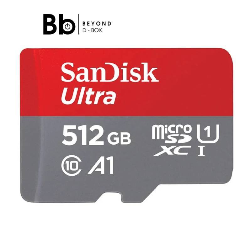 เมมโมรี่การ์ด SanDisk Ultra microSDXC C10 512GB by BB Beyond D-Box
