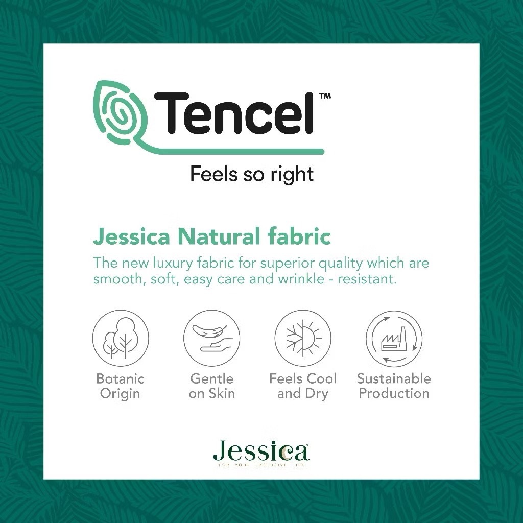 Jessica Tencel [ทอ 500 เส้น] ชุดผ้าปูที่นอน เจสสิก้า เทนเซล พิมพ์ลาย ลายกราฟฟิก T820 ราคา ถูกที่สุด ดีลบีเคเค แกลเลอรีภาพที่ 6