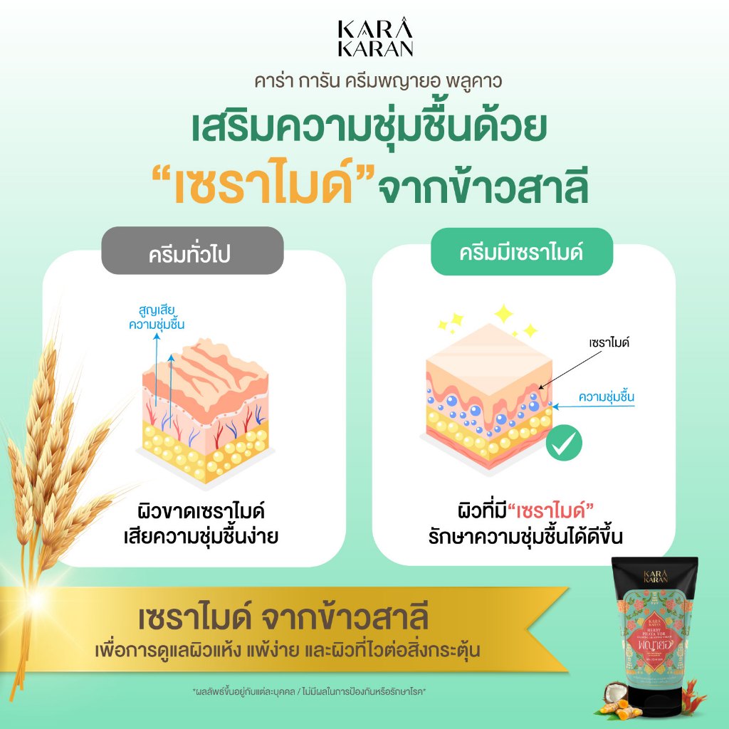 โลชั่นพญายอพลูคาว เซราไมด์&สมุนไพรสกัดเย็น11ชนิด แพ้คัน ผิวแห้ง กลิ่นตัว 120มล. - รูปที่ 5