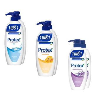[ 1แถม1 ] Protex โพรเทคส์ ครีมอาบน้ำลดการสะสมของแบคทีเรีย 450 มล. 1 แถม 1