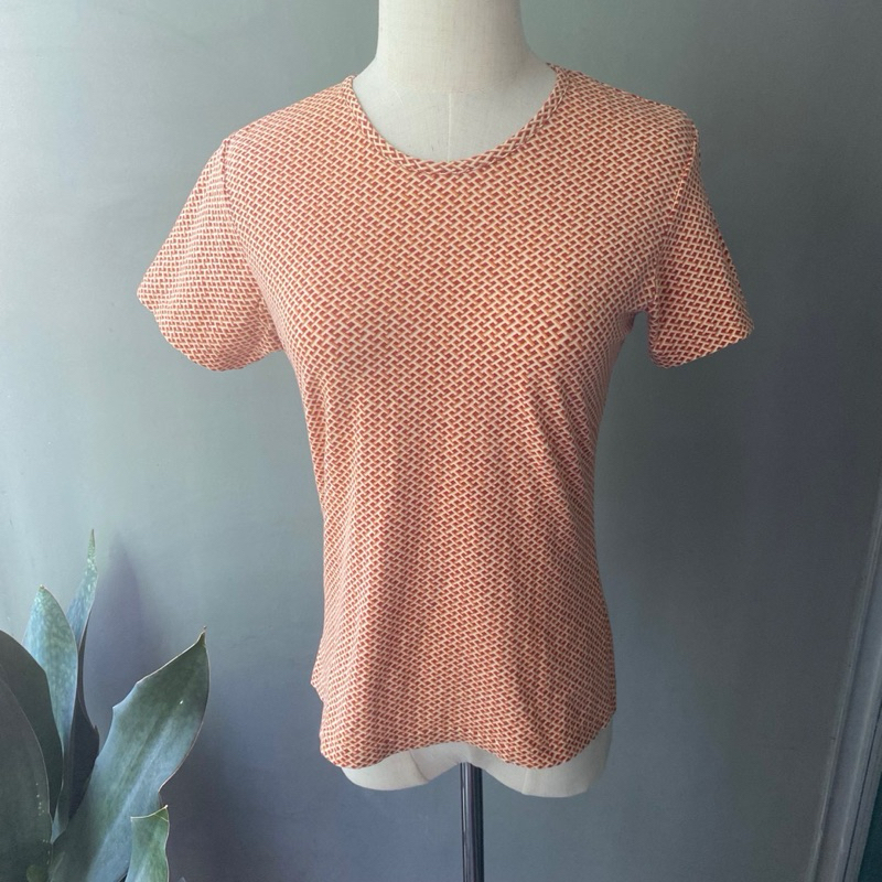 USED Jim Thompson printed T shirt size S มือสอง สภาพดี