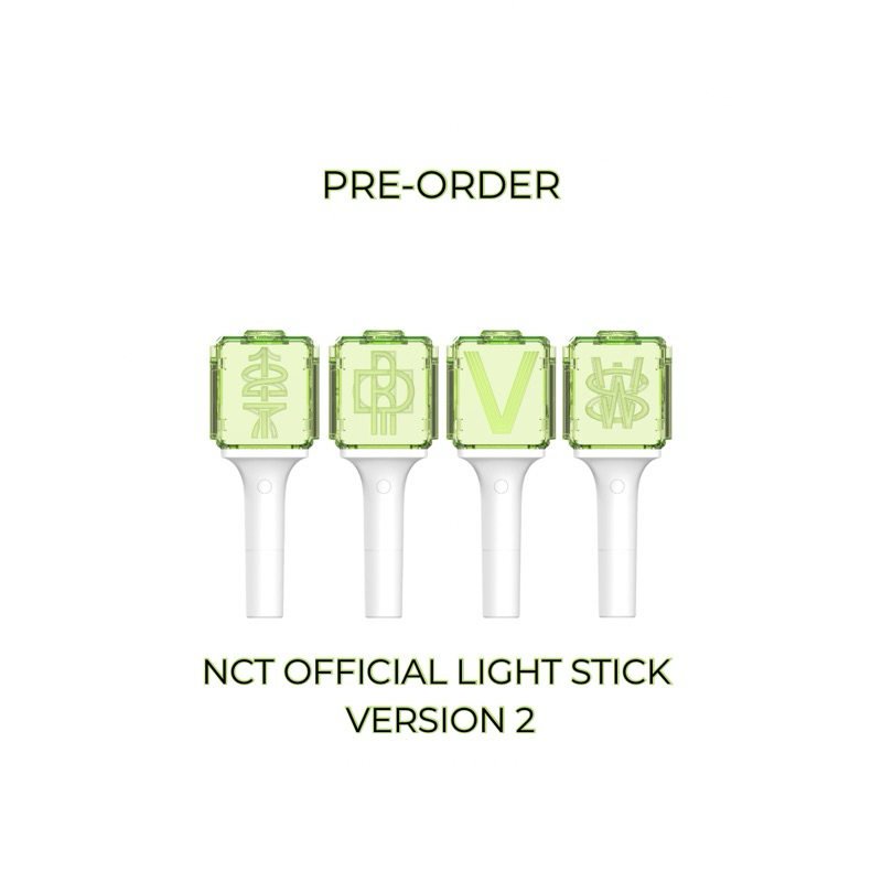 [PRE] แท่งไฟ NCT ทุกยูนิต เวอร์ 2 | NCT OFFICIAL LIGHT STICK VERSION 2
