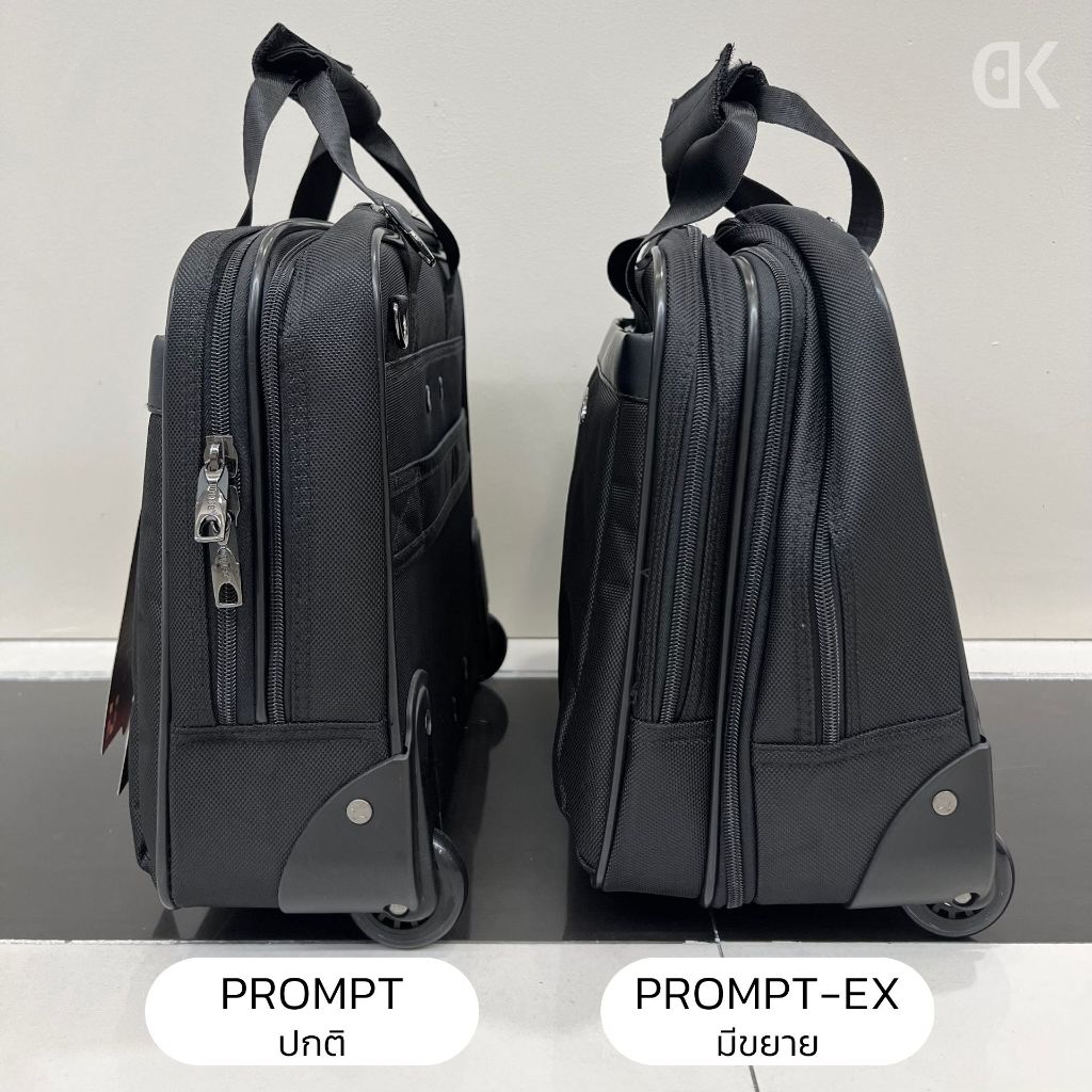 🇹🇭ไทย🇹🇭 กระเป๋าเอกสาร ใส่คอม notenook LAPTOP แบบบาง มีล้อลาก มีสายสะพายไหล่