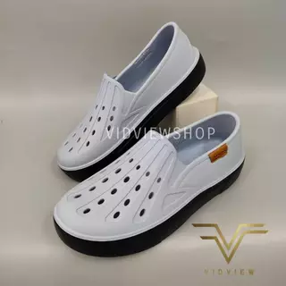 VIDVIEW !!ลดสนั่น!! รองเท้าหุ้มส้นชาย Adda 5TD95 เบอร์ 40-44 น้ำหนักเบา เนื้อยาง สลิปออน