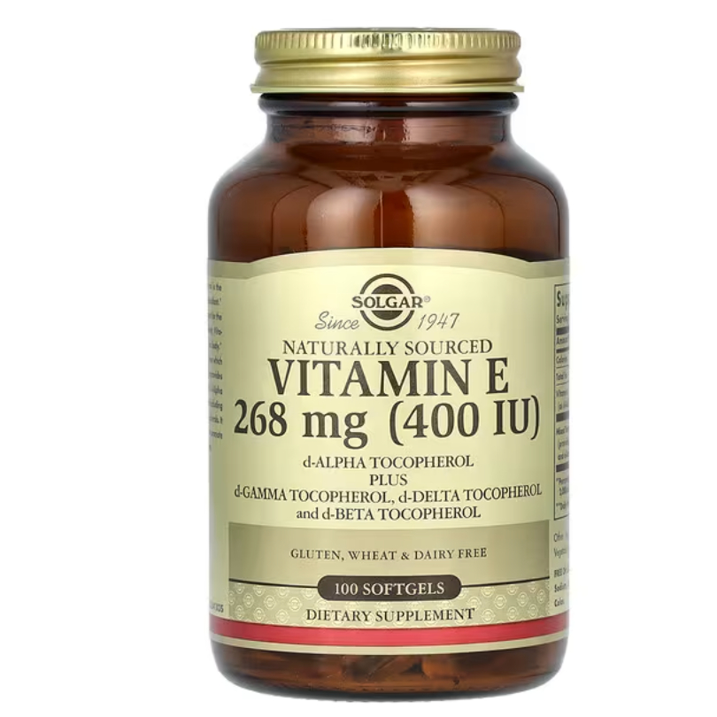 Solgar, Naturally Sourced Vitamin E, 400 IU 100 Softgels