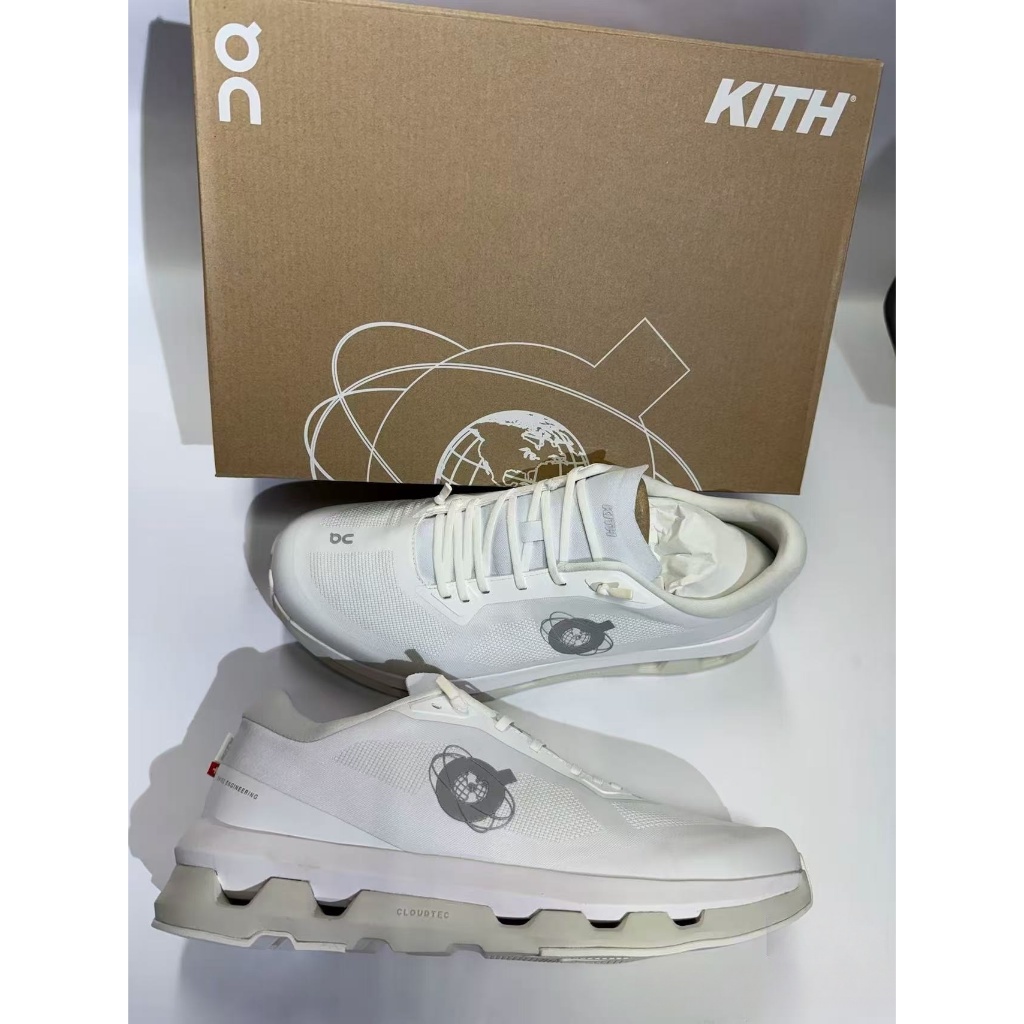 📦จัดส่งฟรี📦Cloudtilt Cloudzone Kith เบานิ่มสบายสายเดิน รองเท้าผ้าใบชายหญิง ไซส์ปกติ Co-branded edition - รูปที่ 3