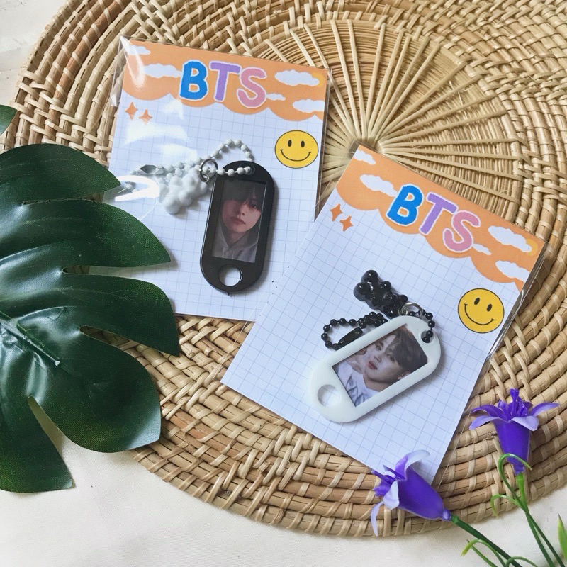 [พร้อมส่ง]🌈✨ NAME TAG Keyring ✨🌈 พวงกุญแจป้ายชื่อ [ส่งรูปมาทำได้ค่ะ]