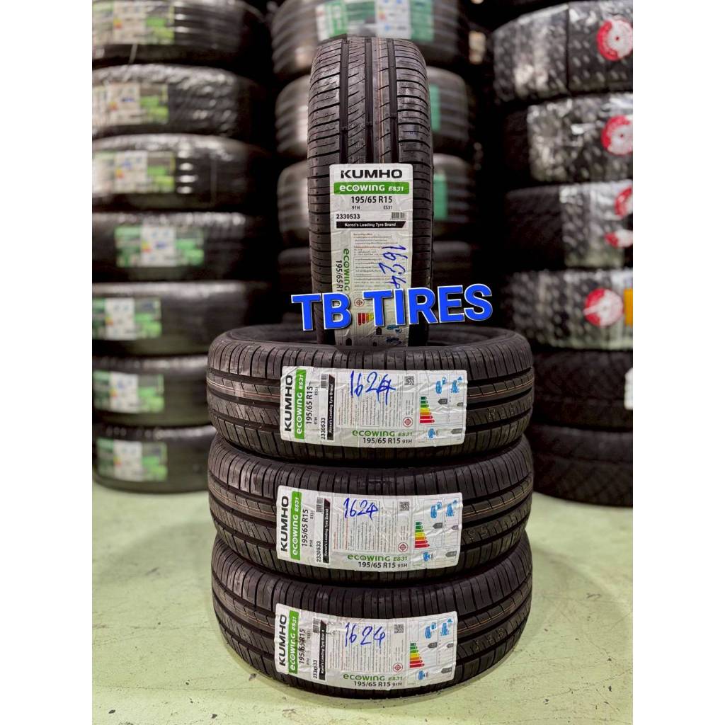 ยางรถยนต์ 195/65R15 ES31 // KUMHO (ยางใหม่ปี 2024 - 2025)
