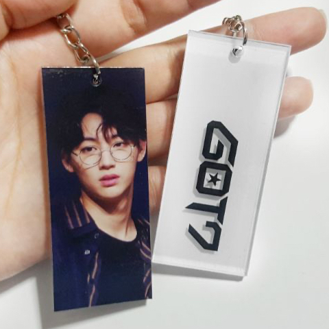 GOT7 พวงกุญแจ อะคริลิค งานสติ๊กเกอร์ 2 ด้าน