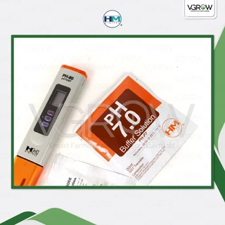 [ส่งฟรี] HM pH Meter PH-80 ปากกาวัดค่าpH กรด ด่าง pH แม่นยำ กันน้ำ HM Digital เฮชเอ็มปากกาพีเอช
