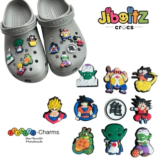 พร้อมส่ง ชุด jibbitz crocs จิ๊บบิท ตัวการ์ตูน เป็นเซต การ์ตูนตัวโปรดยกแก๊ง DIY ตัวติดตกแต่งรองเท้า