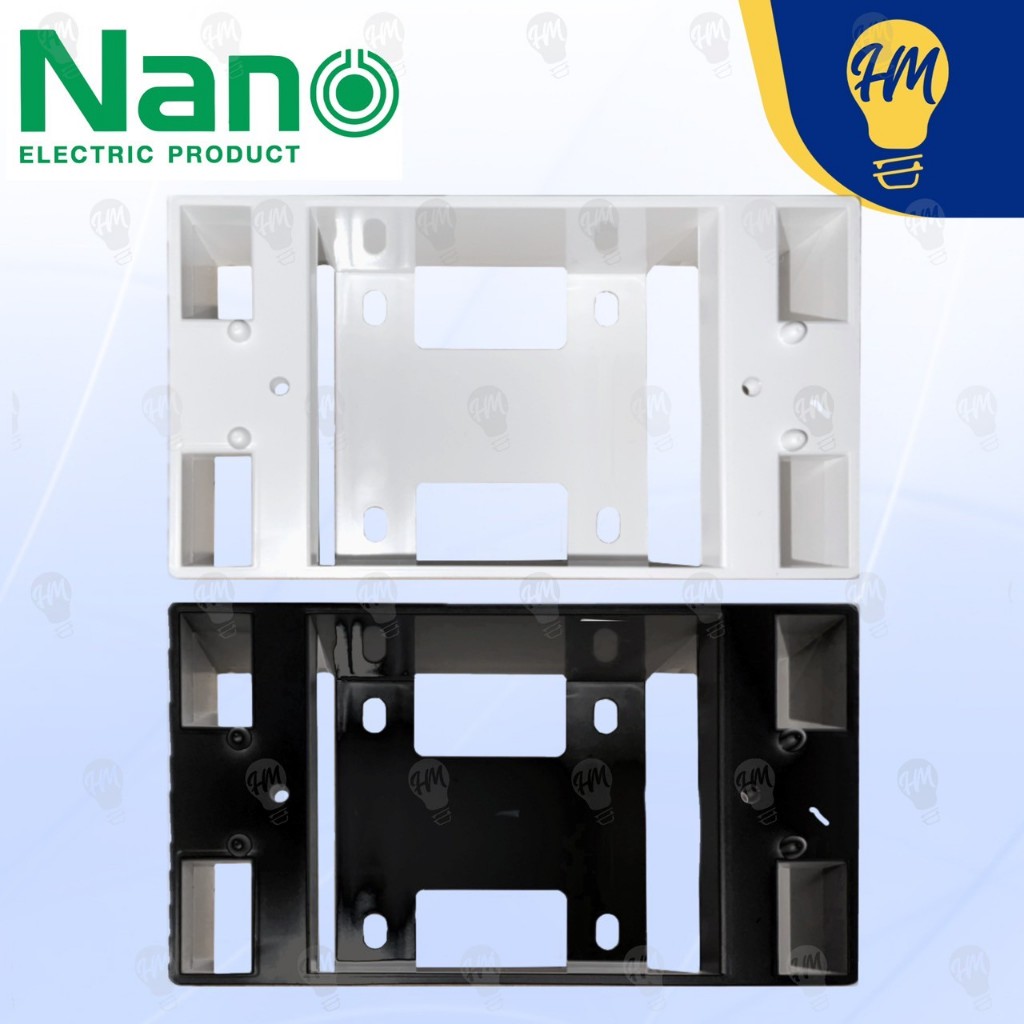 Nano บล็อคลอย 2x4 สีขาว และ สีดำ