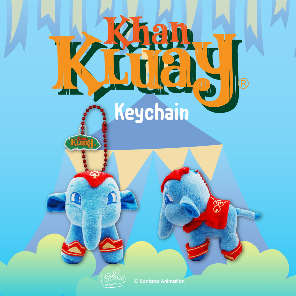 KEYCHAIN KHAN KLUAY BATTLE พวงกุญแจก้านกล้วยออกศึก
