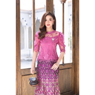 CHANIDA เสื้อลูกไม้บุหงา งานปัก เนื้อแน่น ทรงสวย (รหัสสินค้า…