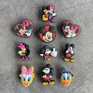 พร้อมส่ง ตัวติดลายMickey จิ๊บบิท ลายมิกกี้เมาส์ มินนี่ น่ารักมาก jibbitz Crocs ตัวติดรองเท้ามีรู DIY