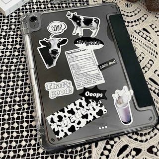 🔥พร้อมส่ง🔥เคสiPadหมุน 360°Gen11 Gen10 Air6 Air5/4 10.9 แผ่นหลังอะครีลิ เรียบง่าย Air7 Gen9/8/7 10.2