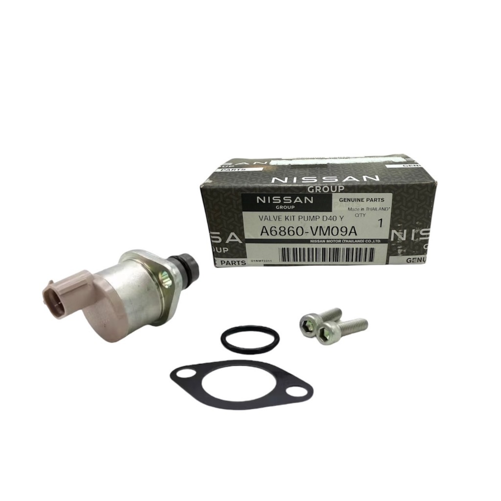 SCV วาล์วปั๊มน้ำมันเชื้อเพลิง  (ตัวสั้น)  NISSAN NAVARA (D40) เครื่องยนต์ YD25  (แท้100%) A6860VM09A