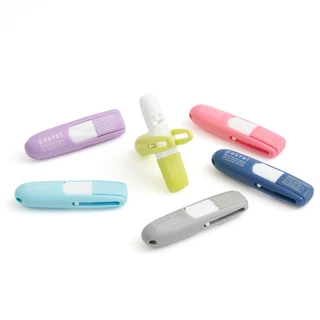 pastel pocket inhaler ยาดมชนิดพกพากลิ่นออริจินัล(แบบแผง มี 6 ชิ้น)