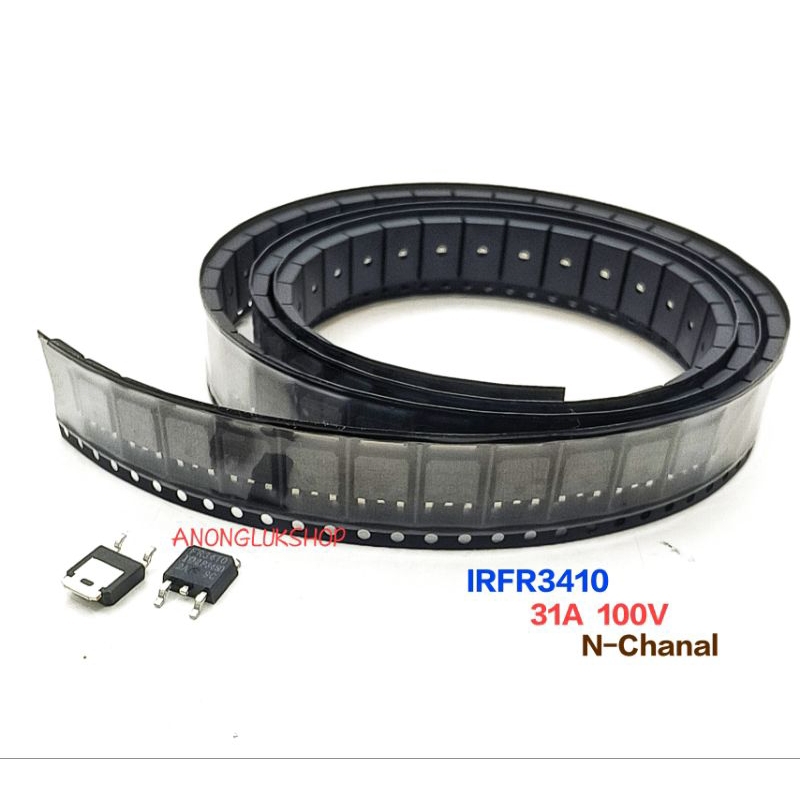ราคาต่อ 1ตัว 👉👉 IRFR3410 FR3410 MOSFET N-CHANEL TO-252 31A 100V  มอสเฟต 3410