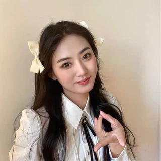 กิ๊บโบว์ตั้ง เจ้าหญิงริ้บบิ้น กิ๊บติดผม หนีบผมน่ารัก สวย ผ้าเนื้อดีมีคุณภาพ สงกรานต์ งานแต่ง งานบวช