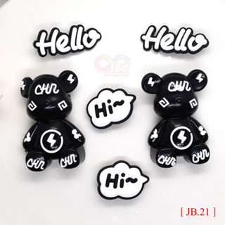 6 ชิ้น เช๊ตการ์ตูน ตุ๊กตา [JB.21]🇹🇭ร้านไทย#จิบบิท#ติดรองเท้า…